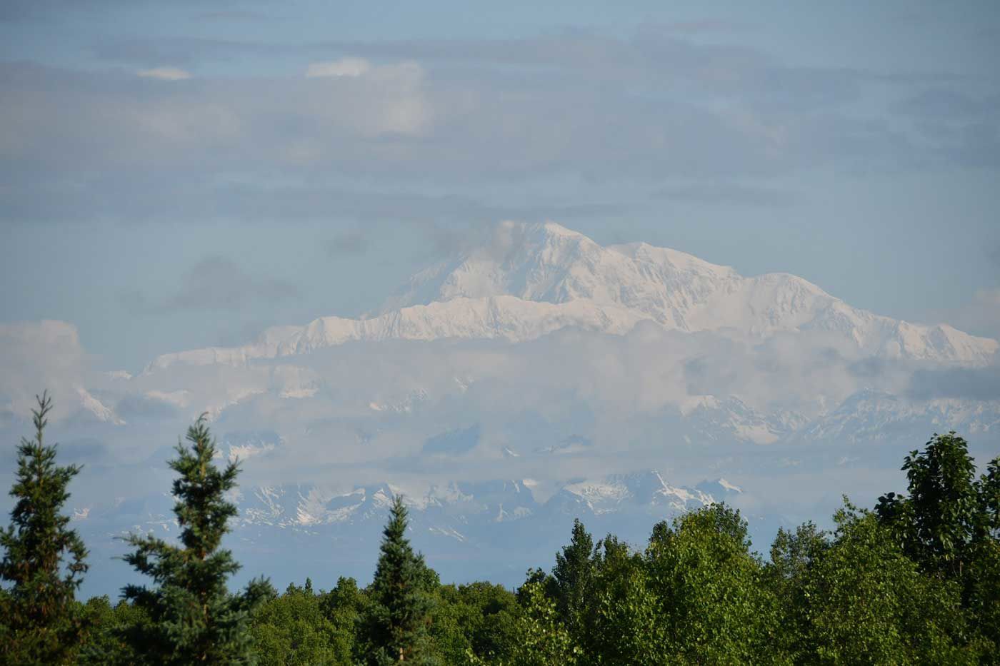 Denali mountain peak